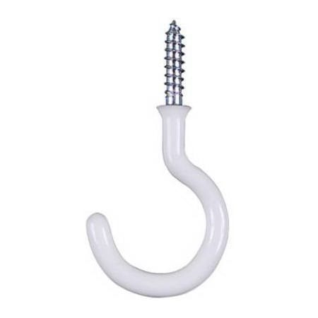 National Hardware 2PK 112 WHT Cup Hook N248-450